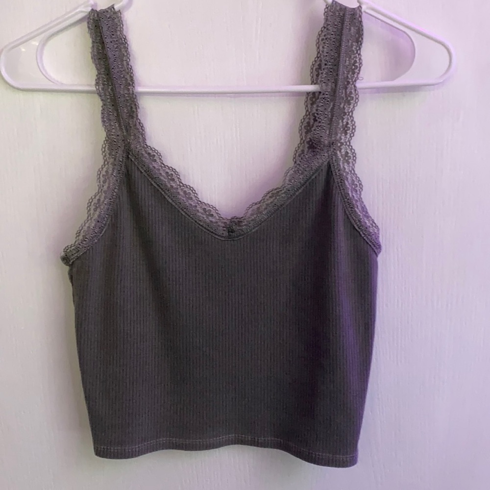 Pretty Dark green cropped tank top from SHIEN